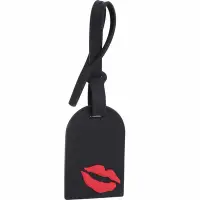 在飛比找Yahoo奇摩購物中心優惠-LULU GUINNESS Lip Blot 紅唇矽膠行李吊
