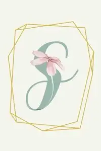 在飛比找博客來優惠-S: Floral Calligraphy Monogram