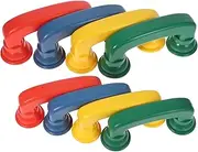 KOMBIUDA Realistic Handset Model for Children 8pcs Boys and Girls Simulation Handset Enhance Parent-child Bonding