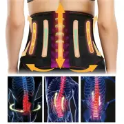 Lower Back Support Belt Brace Lumbar Waist Adjustable Strap Neoprene Sciatica