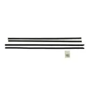 Window Sweeper Kit - Fastback (4 Piece) For Ford Mustang 1969-1970; WC 6900-20 (for: Ford)