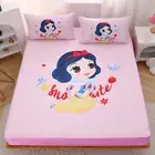 Fairytale Princesses Bed Decor Set Fitted Sheet Single/Double/Queen/King Size
