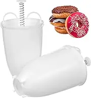 Cabilock 2Pcs Reliable DIY Baking Tool for Parents Ergonomic Design for Easy Use for Making Donuts Pancakes Desserts at Home