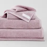 Sheridan Living Textures Towel Collection in Tulip Purple Size: Bath Mat Material: Cotton @Sheridan Rewards