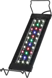 Ultra-Slim Full Spectrum LED Aquarium Light with Adjustable Brackets,500Lm 12W f