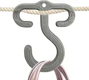 Clothes Rope Hook | Outdoor Tent Rope Hanger - Convenient Outdoor Equipment Hanger for Travel Camping Survival Hiking Backpacking