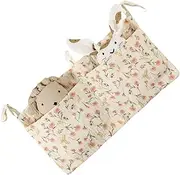 Baby Bedside Bag,Crib Organizer for Crib | Accessories, Nursery Organizers and Storage, 2 Pockets Dormitory Bed Bunk Organizing Bag