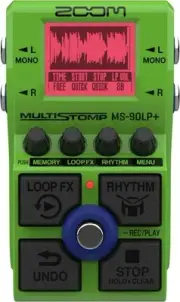 Zoom MS-90LP+ MultiStomp Looper Guitar Effects Pedal