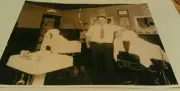 1920 W.Pa. Barber Shop Chair Sink Hair Cut/.35 Shave/.20 Massage/.50 Poster Repo