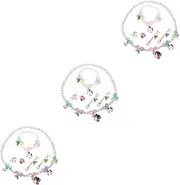 [WRITWAA] 15 Pcs 1 Set Unique Neck Decoration Creative Boys and Girls Jewelries Jewelry Set for Little Ones for Girls