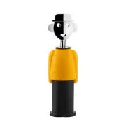 NEW Alessi Alessandro M Corkscrew Yellow/Black
