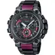 CASIO卡西歐 G-SHOCK MTG-B3000BD-1A 太陽能藍芽連線碳纖維核心防護腕表 / 黑配粉紅 50.9mm｜樂天領券折300★全館特惠中★指定刷卡回饋10%