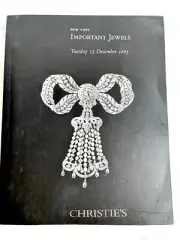 CHRISTIE’S AUCTION NY IMPORTANT JEWELS DEC 13 2005 CARTIER BVLGARI VAN CLEEF WEB