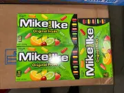 3 Boxes of Mike And Ike Chewy Candy - Original - MegaMix and Rare MegaMix Sour!