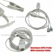 US Dog Cat Veterinary SPO2 Sensor Pulse Oximeter SPO2 O2 Probe For CONTEC08A-VET