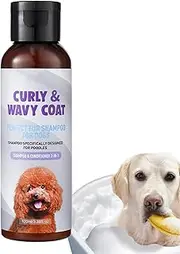 ETUCYNG Dog Grooming Shampoo - 100ml Kitten Puppy Curly Coat Shampoo with Fragrance,Long Lasting Rich Lather Sensitive Skin Care Odor Remover for Small, Medium, Large Dogs