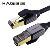 在飛比找momo購物網優惠-【HAGiBiS】CAT8 40Gbps 5M八類萬兆網路線