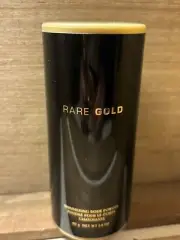 New Avon Rare Gold 1.4oz Shimmering Body Powder Talc 2002 Sealed 40g 1.4 oz