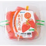 日本~~ 福岡產的甘王草莓 夕張哈密瓜  麝香葡萄 黃金奇異果 櫻桃 巨峰葡萄 芒果 白桃(210G)X4盒
