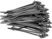 Push Mount Cable Zip Tie 4 Inch Automotive Wire Loom Clips Zip Tie Holder Nylon