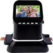 135 Film Scanner,22 Megapixel Slide Negative Photo Scanner,35mm 135 126KPK Film Converter 4.3 Inch LCD,7 International Languages
