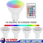 4pcs LED Bright Globe Spot Light GU10 RGB Lamp Bulb 5W Dimmable Colour Downlight