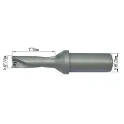 Φ17-3D-C25 WC/SP/WD Indexable Drill 25mm SP U drill C25-17-3D,For SPMG060204