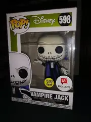 FUNKO POP! DISNEY NIGHTMARE BEFORE CHRISTMAS GLOW VAMPIRE JACK WALGREENS EXCL.