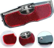 Toyvian Bike Reflector Safety Light Durable Reflective Warning Light for Enhanced Visibility Easy to Install Wheel Rim Reflector Without Battery Compact for Day and Night Safety
