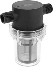 KALLORY Water Filter Threaded in Line Mesh Strainer for Water Tanks Durable Fine Mesh Strainer Easy Installation for Various Water Applications