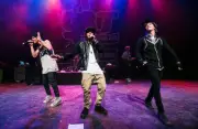Drew Chadwick Wesley Stromberg and Keaton Stromberg of Emblem3 at - Old Photo 3