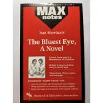 MAX NOTES MORRISON THE BLUEST EYE, A NOVEL