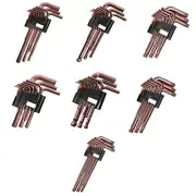 Universal Allen Key Double-End L Type Hexagon Flat Ball Spanners Hand Tool