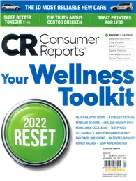 在飛比找TAAZE讀冊生活優惠-Consumer Reports 1月號/2022