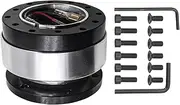 Quick Release Steering Wheel | Race Steering Wheel Quick Release Adapter,Compact Detachable Adjustable Replacement for Automotive Boat Car Racing Truck Adventure