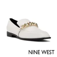 在飛比找ETMall東森購物網優惠-NINE WEST ONXE 方頭樂福鞋-奶油白