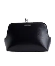 Jil Sander Goji Logo Printed Micro Crossbody Bag One size Black