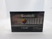 Scotch CX90 Blank Cassette Tape Normal Bias Type I (SEALED)
