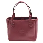 【LOEWE 羅威】經典品牌LOGO小牛皮手提包(玫瑰粉色A717S74X01-PINK)