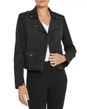 Lysse Amelia Moto Faux Suede Jacket
