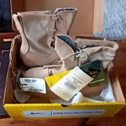 NEW/tag GENUINE US ARMY Combat Boots Belleville GoreTex Temperate Weather 11.5XW