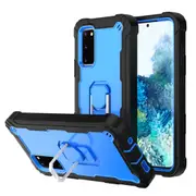 MCC Stylish Shockproof Samsung Galaxy S20FE Fan Edition Case Cover Tough [Black+Blue]