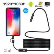 1080P HD Camera USB Android Endoscope Waterproof IP67 Tube Inspection Endoscope