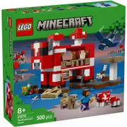 LEGO Minecraft The Mooshroom House 21270