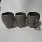 Mikasa Swirl Mocha -Set Of Three Coffee Mugs