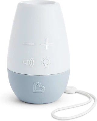 Shhh… Baby Sleep Soother White Noise Sound Machine and Night Light, Portable for