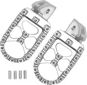 Sur Ron Light Bee S/X Dirt Bike Foot Pegs - Silver