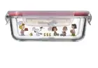 [SNOOPY PEANUTS x PYREX] Rectangle closed container 630 ml / 17X12.5X4.5cm