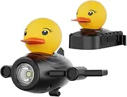 Lights for Bikes - Duck Warning Light Set – Waterproof LED Safety Headlight Taillight Horn for Night Cycling Visibility, Bike Accessories for Men Women Outdoor Riding Security