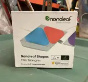 NEW NANOLEAF SHAPES FIVE MINI TRIANGLE SMARTER PACK NL48-5003TW-5PK